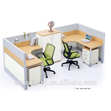 La oficina moderna caliente del escritorio utilizó el surtidor favorable de los muebles de la oficina de la melamina + del MDF Pro (JO-7016)